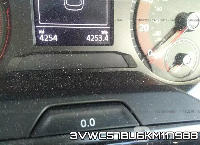 3VWC57BU6KM117988 фото 8
