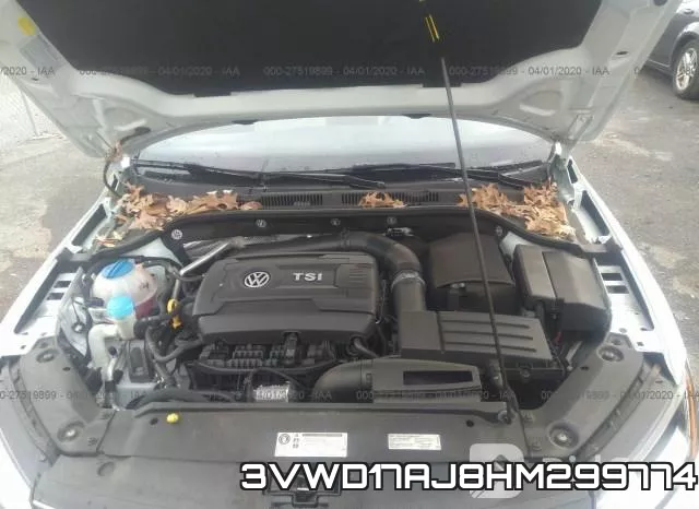 3VWD17AJ8HM299774 фото 2