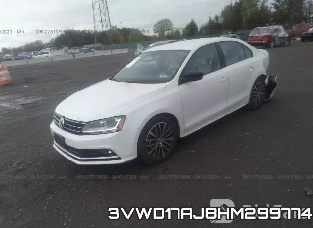 3VWD17AJ8HM299774 фото 3
