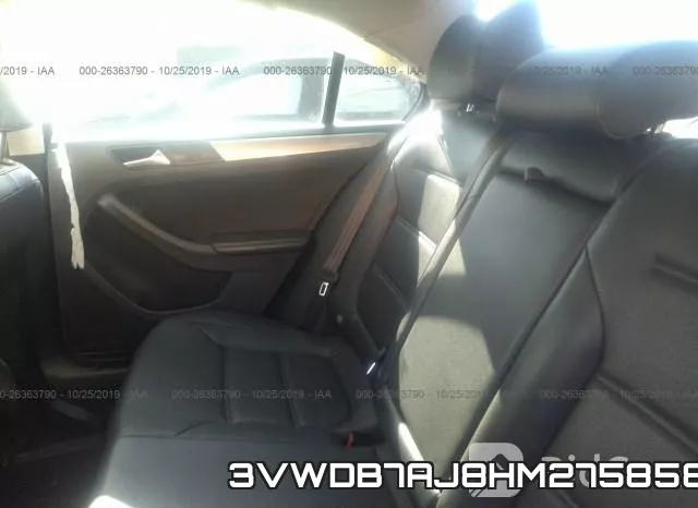 3VWDB7AJ8HM275858 фото 9