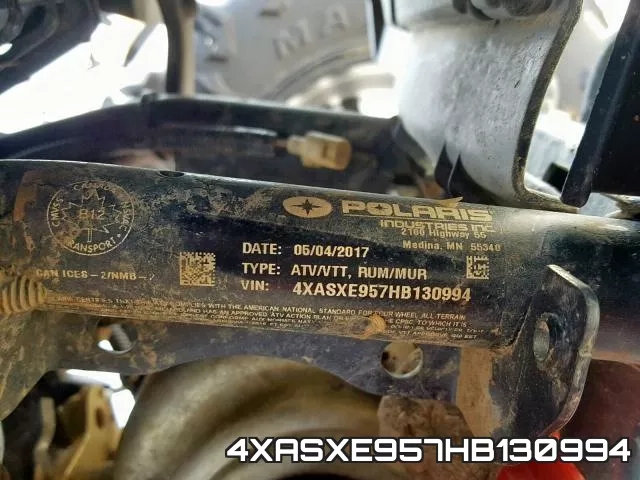 4XASXE957HB130994 фото 2