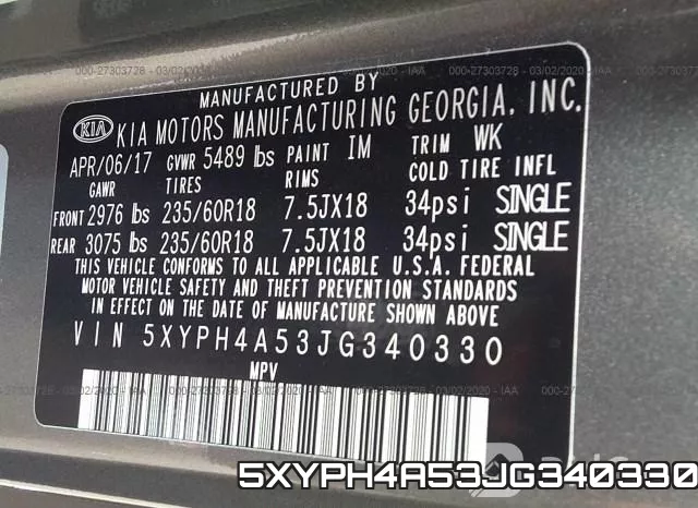 5XYPH4A53JG340330 фото 10