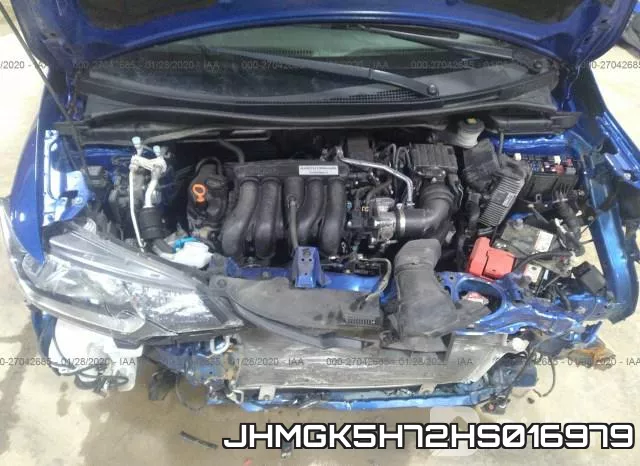 JHMGK5H72HS016979 фото 2