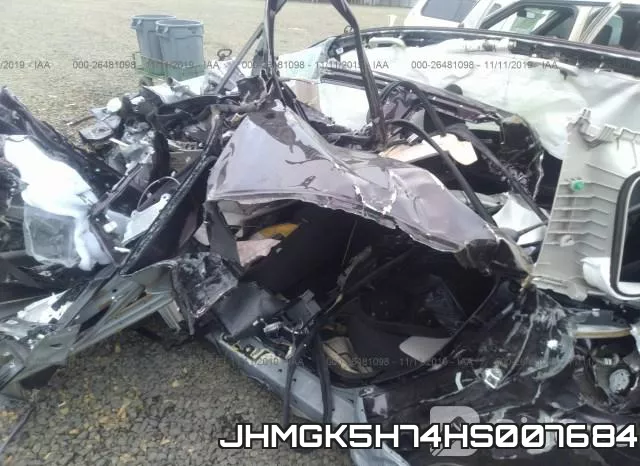 JHMGK5H74HS007684 фото 7