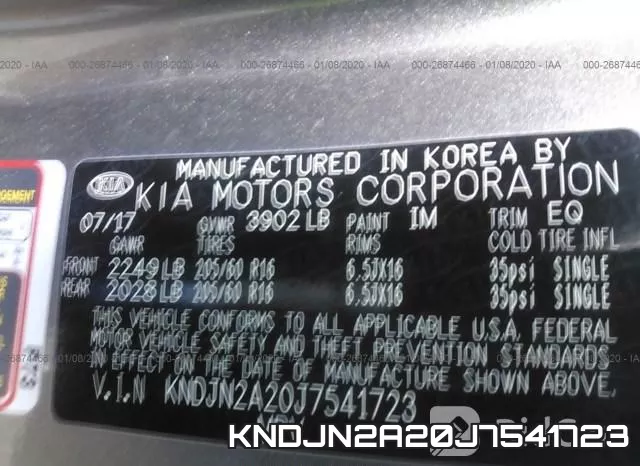 KNDJN2A20J7541723 фото 10