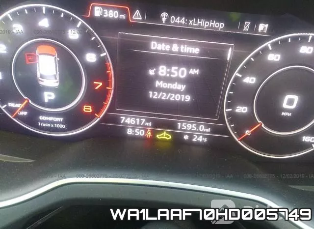 WA1LAAF70HD005749 фото 8
