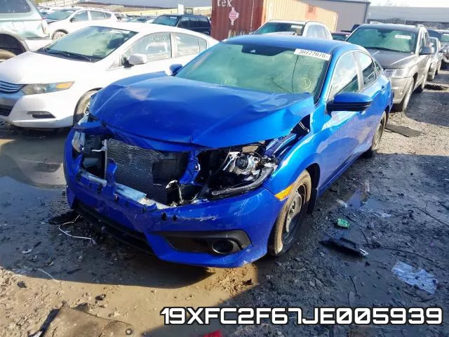 19XFC2F67JE005939 фото 3