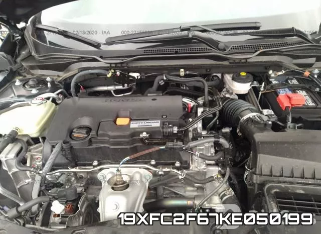 19XFC2F67KE050199 фото 2