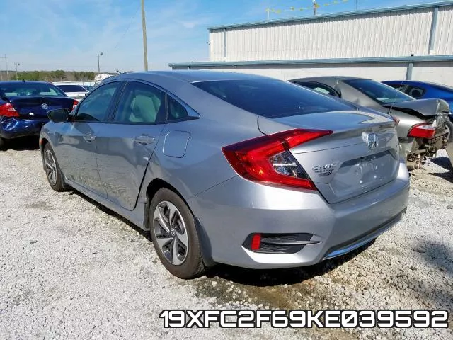 19XFC2F69KE039592 фото 4