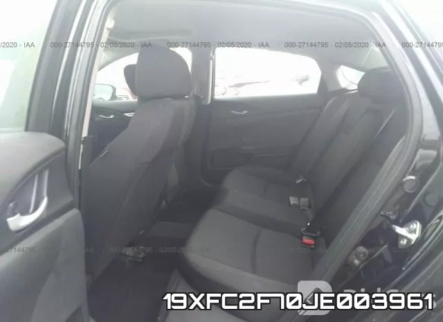19XFC2F70JE003961 фото 9