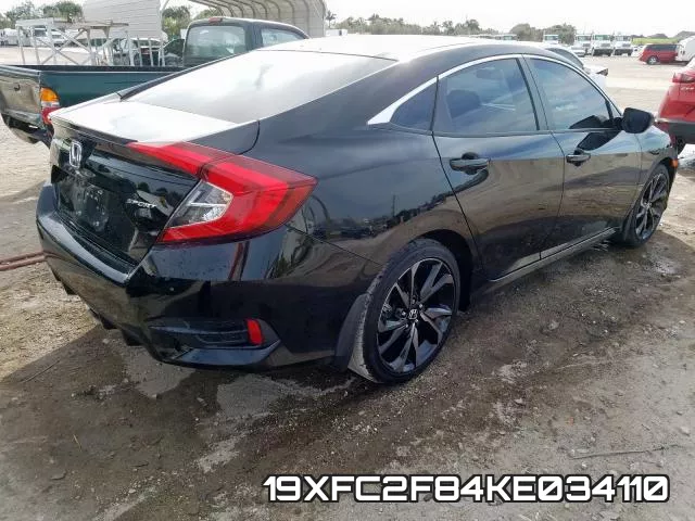 19XFC2F84KE034110 фото 5