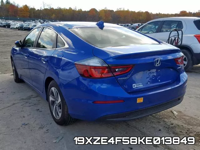 19XZE4F58KE013849 фото 4