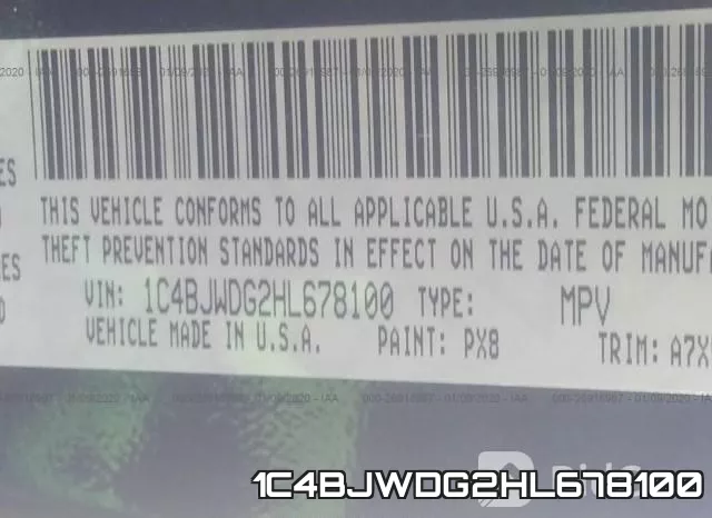 1C4BJWDG2HL678100 фото 10