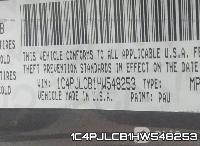 1C4PJLCB1HW548253 фото 10