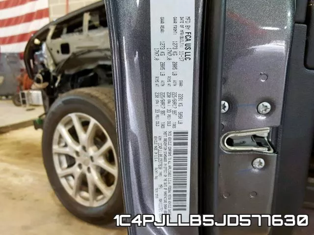 1C4PJLLB5JD577630 фото 2
