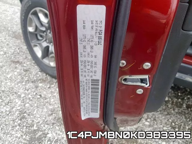 1C4PJMBN0KD383395 фото 2