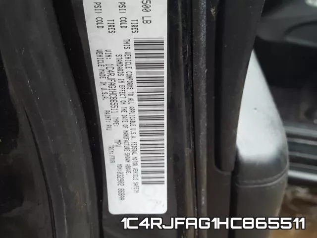 1C4RJFAG1HC865511 фото 2