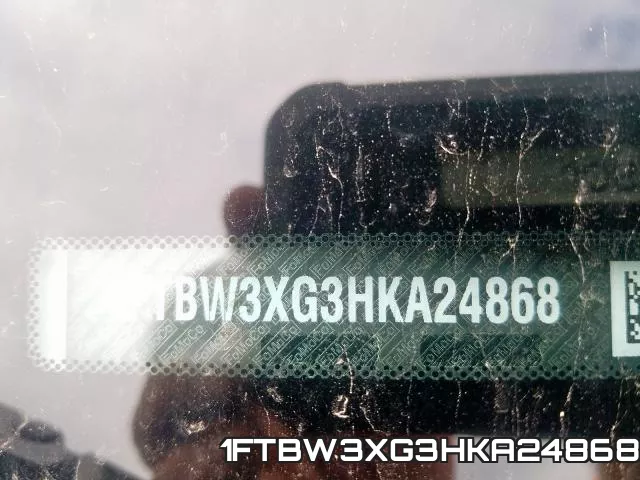 1FTBW3XG3HKA24868 фото 2