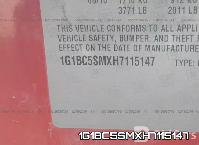 1G1BC5SMXH7115147 фото 10