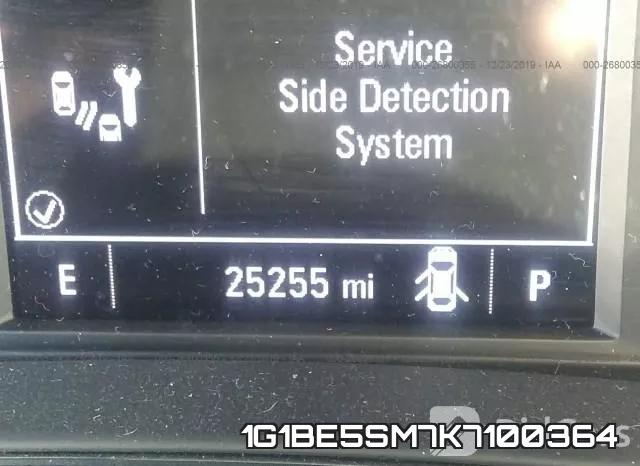 1G1BE5SM7K7100364 фото 8