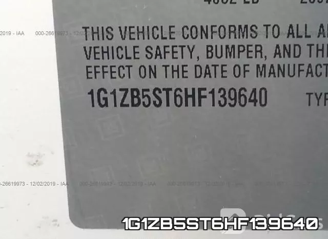 1G1ZB5ST6HF139640 фото 10
