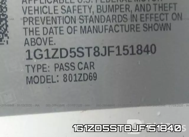 1G1ZD5ST8JF151840 фото 10