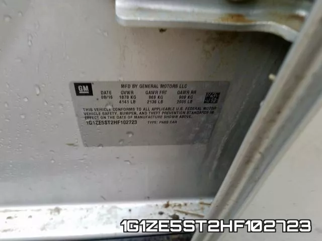 1G1ZE5ST2HF102723 фото 2