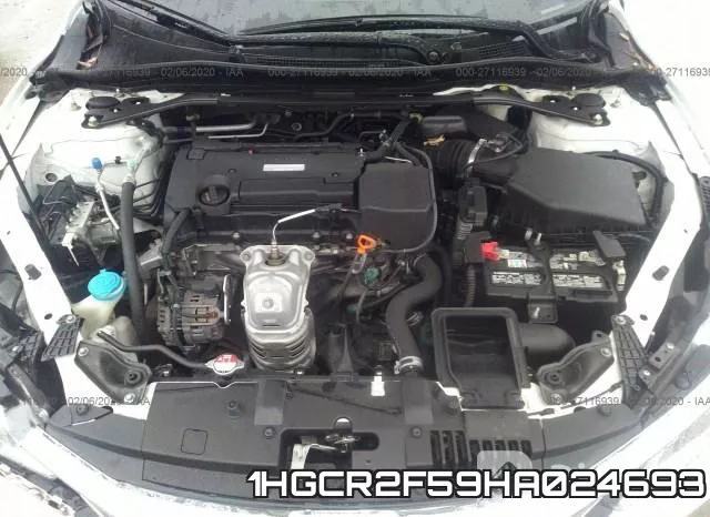 1HGCR2F59HA024693 фото 2