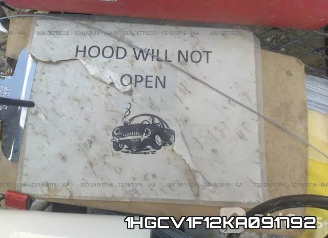 1HGCV1F12KA091792 фото 2