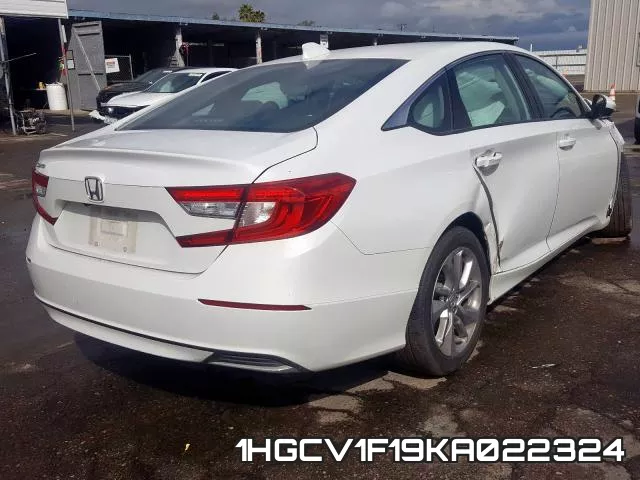 1HGCV1F19KA022324 фото 5