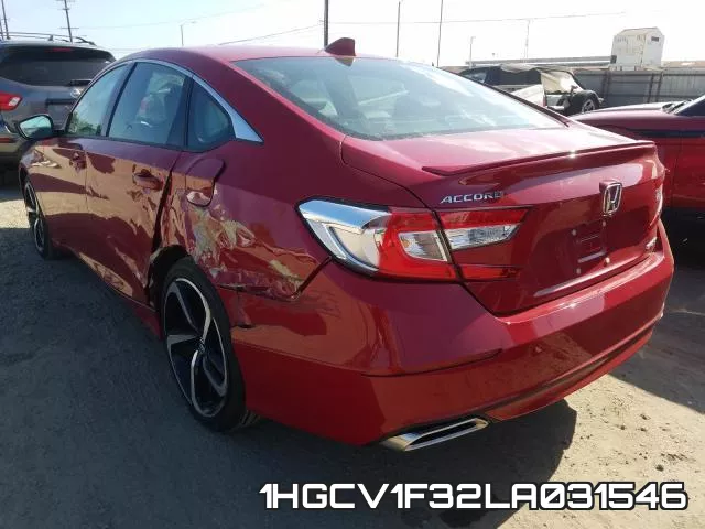 1HGCV1F32LA031546 фото 4