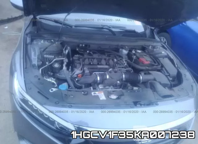 1HGCV1F35KA007238 фото 2