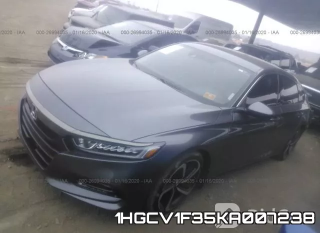 1HGCV1F35KA007238 фото 3