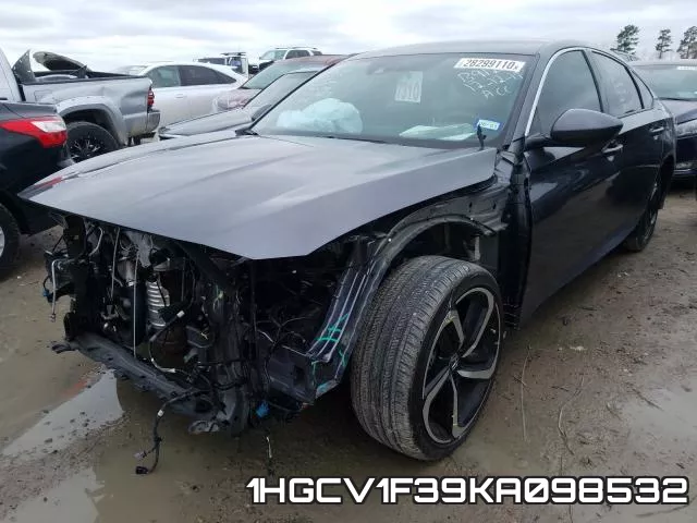 1HGCV1F39KA098532 фото 3