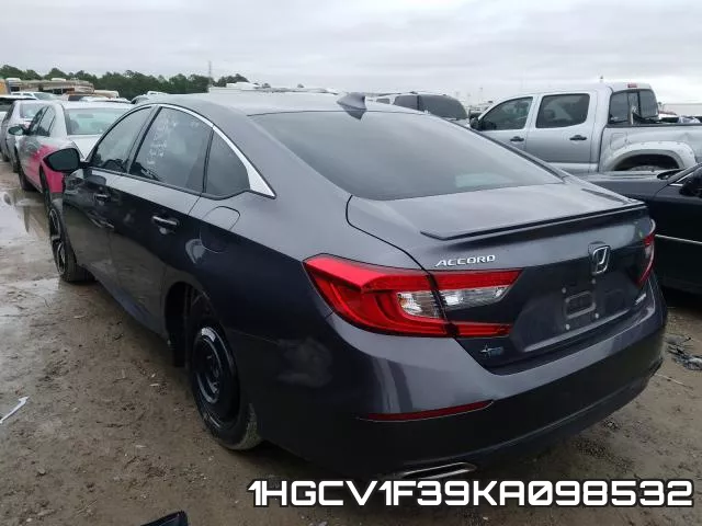 1HGCV1F39KA098532 фото 4