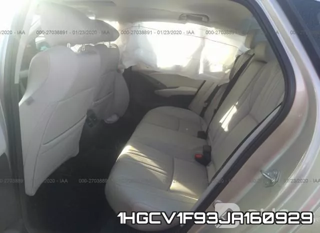 1HGCV1F93JA160929 фото 9