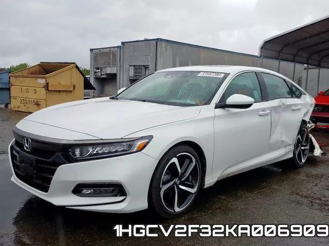 1HGCV2F32KA006909 фото 3