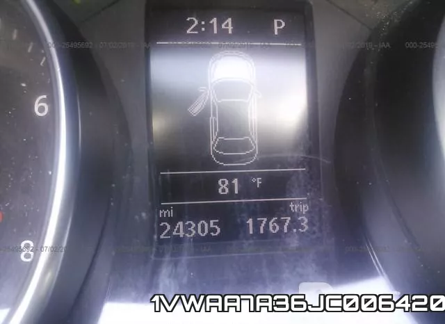 1VWAA7A36JC006420 фото 8