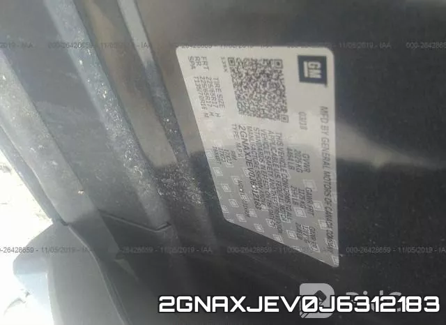 2GNAXJEV0J6312183 фото 10