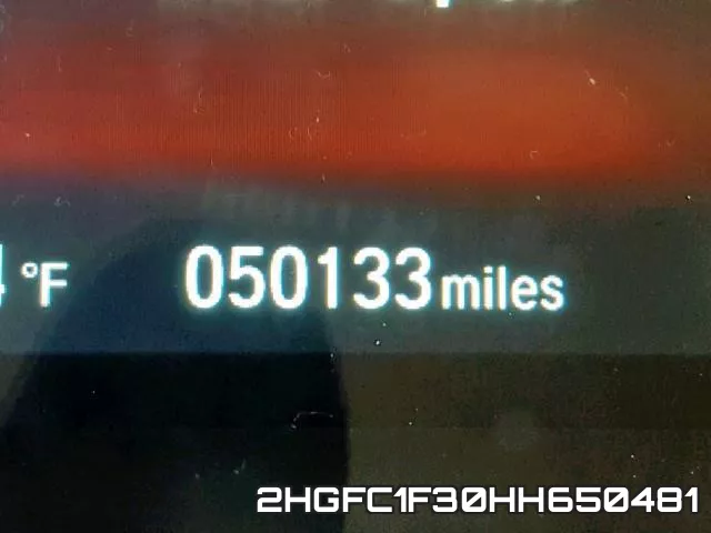 2HGFC1F30HH650481 фото 9