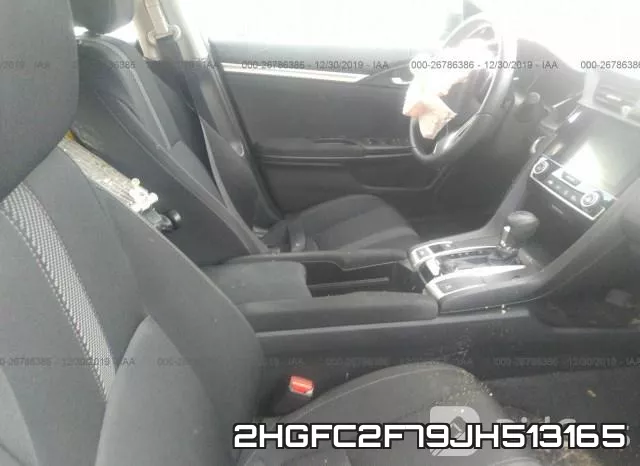 2HGFC2F79JH513165 фото 6