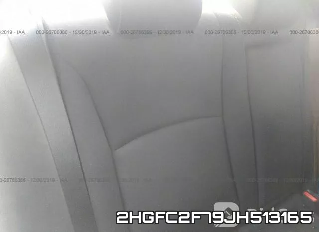 2HGFC2F79JH513165 фото 9