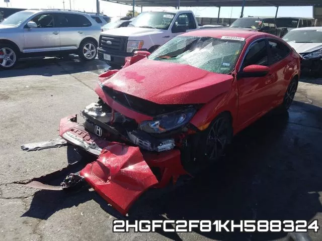 2HGFC2F81KH588324 фото 3