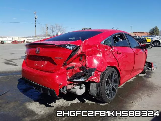 2HGFC2F81KH588324 фото 5