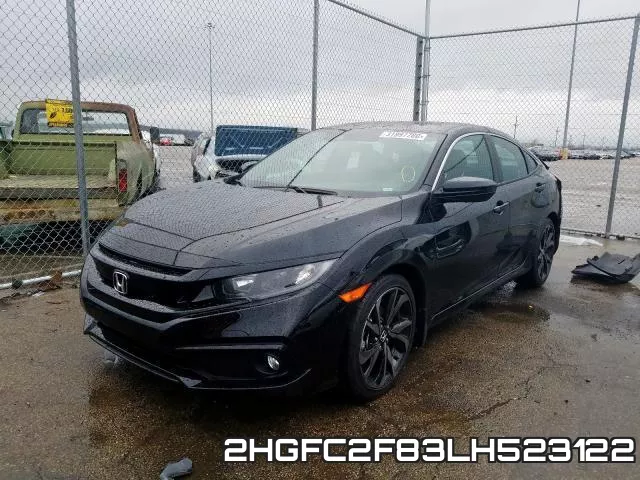 2HGFC2F83LH523122 фото 3