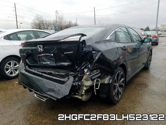 2HGFC2F83LH523122 фото 5