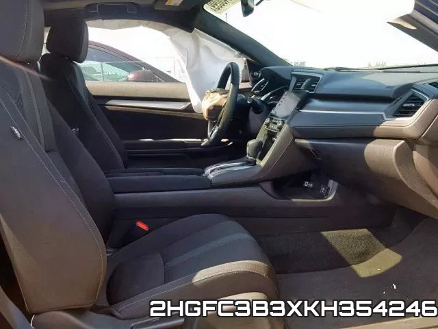 2HGFC3B3XKH354246 фото 6