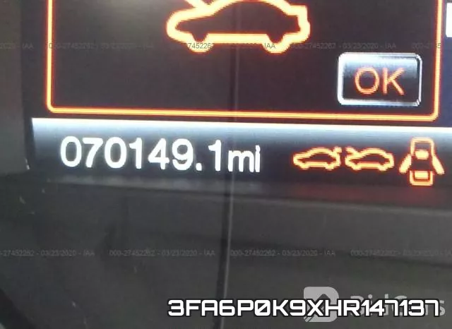 3FA6P0K9XHR147137 фото 8