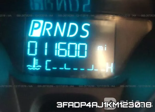 3FADP4AJ1KM123078 фото 8