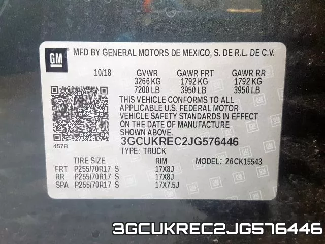 3GCUKREC2JG576446 фото 2
